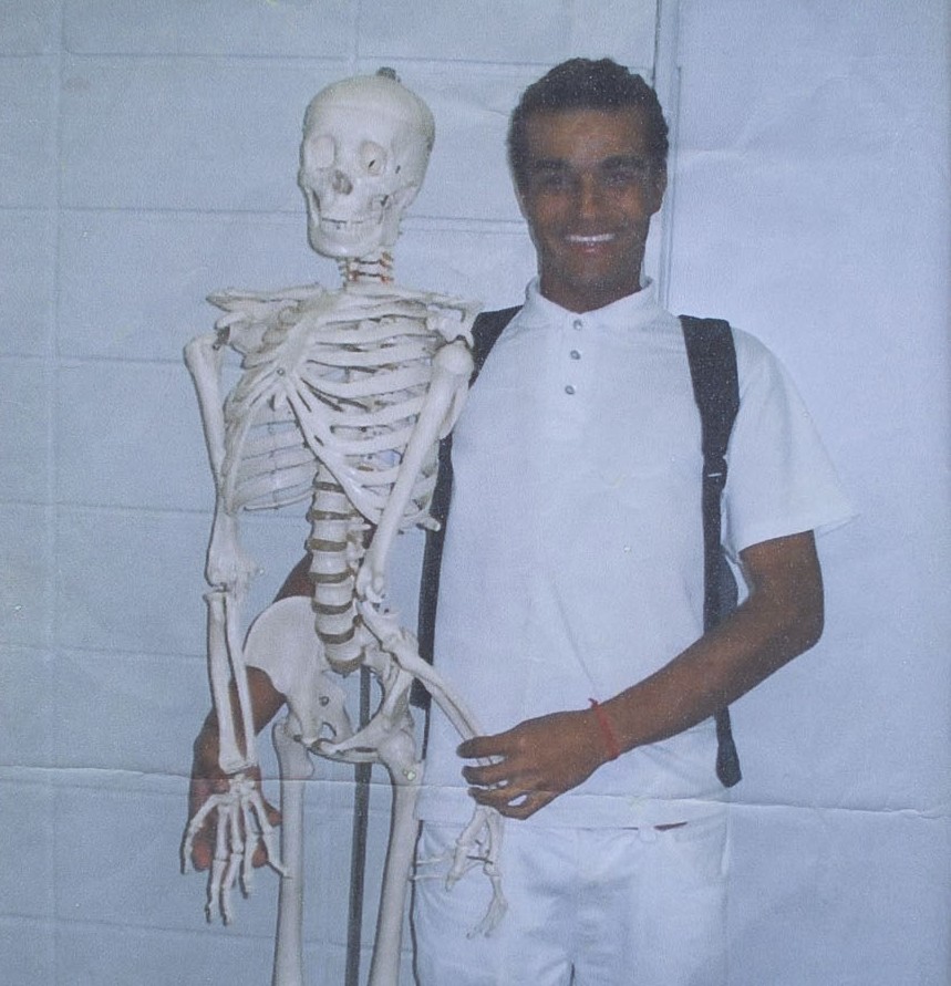 Serve para exibir o Claudio durante a faculdade